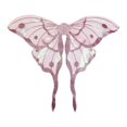thumbnail image 4 of Disfraz de princesa con alas de hada para fiestas de cosplay, accesorio de mariposa ángel para carnaval Rosa, 4 of 8