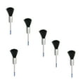 thumbnail image 3 of Mini Bristle End Nylon Brushes Stiff 5/8" Trim Pkg 6 Pcs Jewelry Flexshaft Rotar, 3 of 5