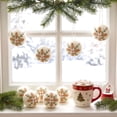 thumbnail image 6 of Cotton Christmas Balls ,2.2 Inch Snowflake Ball Ornaments for Christmas Tree, Hanging Decorative Ball Ornaments for Xmas Scene Decoration,1pc, 6 of 6