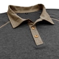 thumbnail image 7 of Krdevn Men's Spring Short Sleeved Lapel T Shirt Casual Versatile Short Sleeved Bottoming Shirt,L, 7 of 7