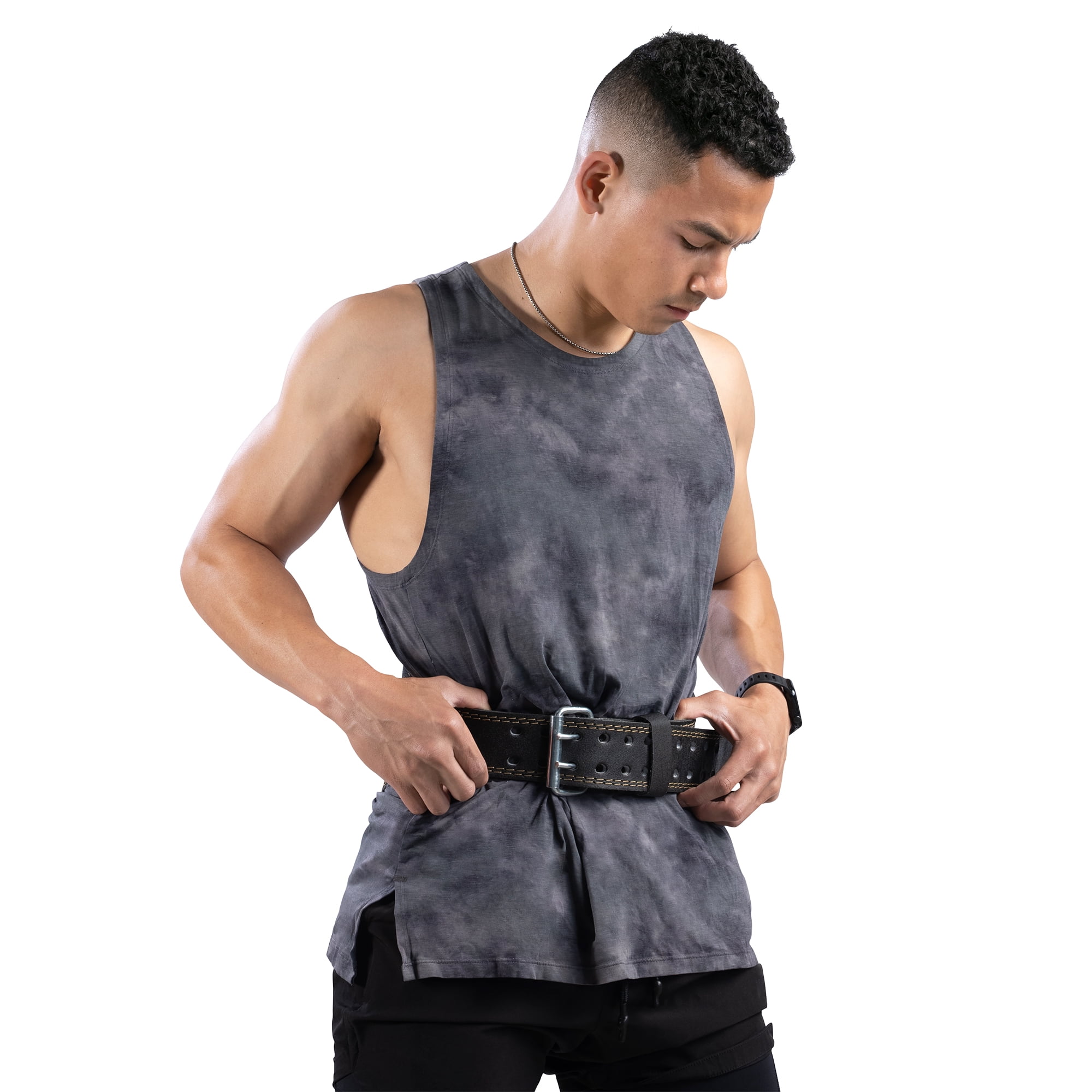 Apex by Marcy 6" Padded Leather Weightlifting Belt (M) B5LB6-M