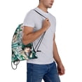 thumbnail image 5 of My Hero Academia Drawstring Backpack Anime Sackpack Gym Bag For Sport Yoga Travel Hiking Shopping Lightweight Gym Bag 16*14 Inch, 5 of 9