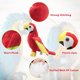 thumbnail image 2 of Lindo loro de peluche, pájaro realista de peluche, loro duradero, suave, regalo para niños, niñas y bebés, peluche creativo, 2 of 5