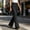 *Black, variant on ClodeEU Women's High Waist Slim Flare Pants,Vintage Fashion Bootcut Pant with Pockets Black,Women's Plus L
