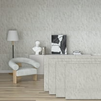 4-pack 3d Faux Stone Wall Panels 24"x48", Flexible Mcm Wall Cladding Sheets, Covers 31 Sq.ft., Bendable Decorative Wall Covering, For Living Room, Bedroom, Fireplace, Kitchen, Office