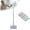 A1, variant on 2026 Upgraded Zero Touch Snap Grip Mini Mop, Cloth Changing Mini Mop with Automatic Hands Free Push Pull Handle, 360 Rotating Head, Includes 1 Cleaning Cloths for Bathroom and Kitchen