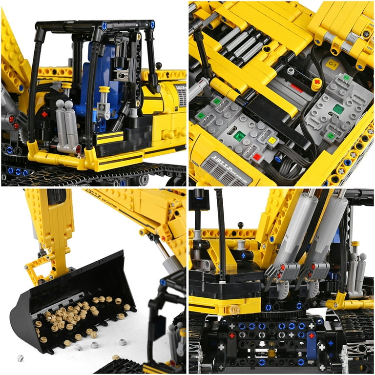 Mould King Technical Car Toys The 13112 Motorized Excavator