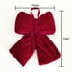 thumbnail image 3 of Lunxisen 2 Pcs Velvet Ribbon Bows Christmas Tree Decorations,Xmas Ornaments for Tree Home Party Front Door Wreath Garland Holiday Decor(S), 3 of 7