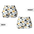 thumbnail image 5 of Picia Cute Elephant Printed Workout Shorts for Women Seamless Scrunch Butt Lifting High Waisted Yoga Gym Booty Running Moisture-wicking Short Pants-X-Large, 5 of 9