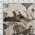 thumbnail image 3 of oneOone Cotton Cambric Light Brown Fabric Abstracts Craft Projects Decor Fabric Printed By The Yard 56 Inch Wide, 3 of 4