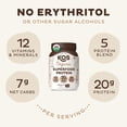 thumbnail image 2 of KOS Vegan Protein Powder Erythritol Free, Chocolate - Organic Pea Protein Blend, Plant Based Superfood Rich in Vitamins & Minerals - Keto, Dairy Free - Meal Replacement for Women & Men, 28 Servings, 2 of 5