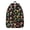 Mushroom and Fern, variant on Mushroom and Fern Black Pattern Backpack for School, Cute School Bag with Adjustable Shoulder Straps and Padded Back, 15.7"x11.8"x5.5"