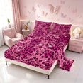 thumbnail image 2 of Homewish Pink Leopard Print Bed Sheets for Girls, Animal Themed Full Size Sheets, 4-Piece (1 Flat Sheet, 1 Fitted Sheet and 2 Pillowcases), 2 of 6
