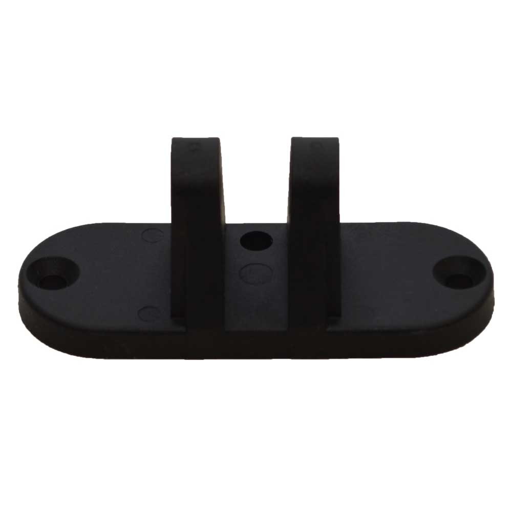 Boat Hatch Actuator Mount 3 3/8 x 1 1/4 Inch Black Plastic