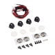 thumbnail image 2 of TureClos 1 Juego de barra de luces RC redonda precisa 1/10 accesorios de coche accesorios de vehículos profesionales modelos de coches actualizaciones para reemplazo de motores 4 piezas de luces TureClos JD731879356, 2 of 7