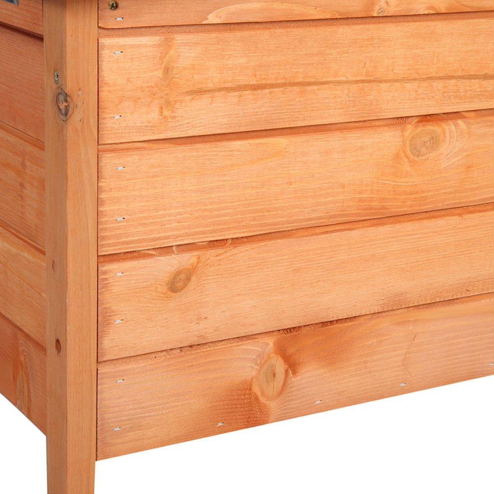 YYAo Waterproof Outdoor Indoor Rabbit Hutch for Bunnies,Cats,Dogs and Other Small Animals,Rabbit Hutch,Feral Cat House , Asphalt Roof,Indoor Bunny Cage, Outdoor Bunny House,Natural YYAo Waterproof Outdoor Indoor Rabbit Hutch for Bunnies,Cats,Dogs and Other Small Animals,Rabbit Hutch,Feral Cat House , Asphalt Roof,Indoor Bunny Cage, Outdoor Bunny House,Natural