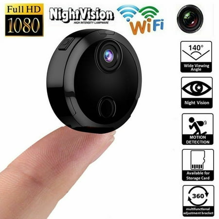 Acer Wireless Webcam Portable Mini Wireless WiFi IP Camera Home Baby Security CAM HD 1080P DVR Webcam Night Vision ()