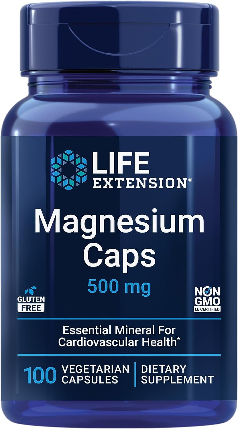 Life Extension Magnesium Caps, 500 mg,