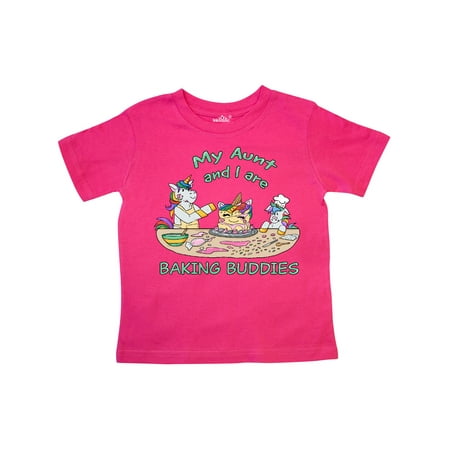 

Inktastic My Aunt and I are Baking Buddies Gift Toddler Boy or Toddler Girl T-Shirt