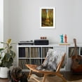 thumbnail image 4 of Art.com Autumn Tree Lined Lane Leading To a Farm House Art Print by Vincent van Gogh, White Frame Wall Art, 21" x 29", 4 of 5