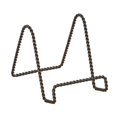 thumbnail image 1 of Tripar Soporte Decorativo De Alambre Trenzado Negro (4 Pulgadas De Profundidad) – Expositor De Mesa – Diseño De Borde Cuadrado Hecho A Mano Para Un Aspecto Elegante Y Moderno – Perfecto Para Libros De, 1 of 5