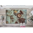 thumbnail image 6 of Office Rug, Brass Pocket Compass Rug, Brass Pocket Compass Rug Kitchen Rug, Map Rugs, Colorful Rug, Outdoor Rug, Runner Rug, Large Rug, 3.3'x6.5' - 100x200 cm, 6 of 8