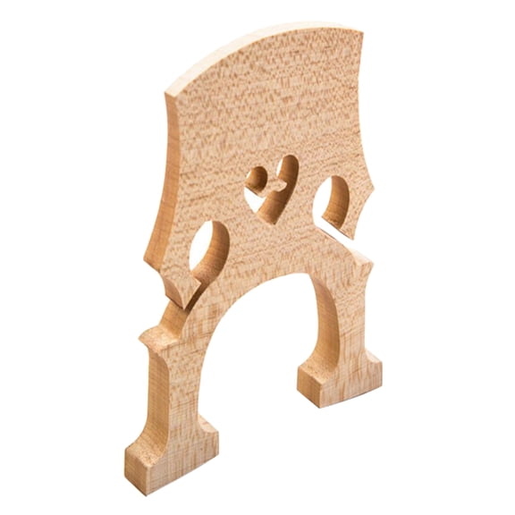 Fine Maple Wood Cello Bridge for 1/2 Cello Strings Replacement Accessory Parts