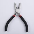 thumbnail image 5 of Compact Flat Nose Pliers Jewelry Pliers Mini Plier Carbon Steel Used for DIY Jewelry Making Hobby Project JewelryProfessional Carbon-Hardened Steel 12.5cm/4.9inches Hand Manual, 5 of 5