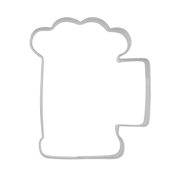 COSMOBETTY 4Pcs Cartoon Shape Cookie Cutters Stainless Steel Biscuit Moulds for Kids and Adults