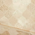 thumbnail image 2 of Ornamental Extra Wide Metallic 110" Heavyweight Upholstery Jacquard Polyester Fabric By The Yard (Beige, 5 Yards), 2 of 3