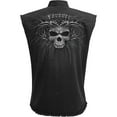 thumbnail image 2 of DEATH FOREVER - Sleeveless Stone Washed Worker Black, 2 of 3