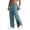 Green, variant on Men's Tear Away Pants Breathable Easy Care Post Surgery Side Full Open Breakaway Pants Men