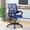 Blue, variant on YRLLENSDAN Mesh Office Chair with Lumbar Support and Armrest, Comfortable Desk Chairs with Wheel, Home Swivel Chair with Adjustable Height and Tilt, Green