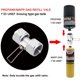 thumbnail image 2 of TFixol de recarga de gas propano Conector de recarga de gas Adaptador de gas para camping, 2 of 7