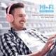 thumbnail image 3 of Auriculares Bluetooth orejeras de proteína de memoria suave y micrófono integrado para iPhone/teléfono Android/PC/TVRosado Xemadio 223000-3, 3 of 7