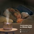 thumbnail image 4 of Aromatherapy Essential Oil Diffuser for Room: Air Humidifier Aroma Scent Cool Mist Diffuser Colorful Lights Wood Cute Small Large Waterless Auto Off Ultrasonic Diffusers for Home Bedroom (300ml), 4 of 8