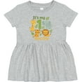 thumbnail image 3 of Inktastic First Birthday Safari Jungle Animals Girls Baby Dress, 3 of 5