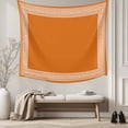 thumbnail image 5 of Burnt Orange Geometric Large Tapestry for Bedroom Wall Hanging Tapestry, Country Greece Key Art Ceiling Backdrop Tapestries Poster Blanket Wall Decor for Teens Room Living Room Dorm 85" x 90", 5 of 8