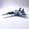 thumbnail image 3 of Modèle Militaire Objets de Collection SU-27 Modèle d'Avion Modèle d'Aviation Militaire pour Passionnés Militaires, 3 of 3
