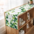 thumbnail image 6 of Table Runners 72 Inches Long Dress Scarves, Country Leaves Farmhouse Kitchen/Dining Table Runner, Coffee Tablerunners, Watercolor Green Leaf Branches Vine Botanical 13x72 Inch, 6 of 9