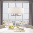 thumbnail image 5 of 42605-91 Livex Lighting Meridian - 6 Light Pendant in Modern Style - 24 Inches wide by 24.5 Inches high-Brushed Nickel Finish    -Traditional, 5 of 10
