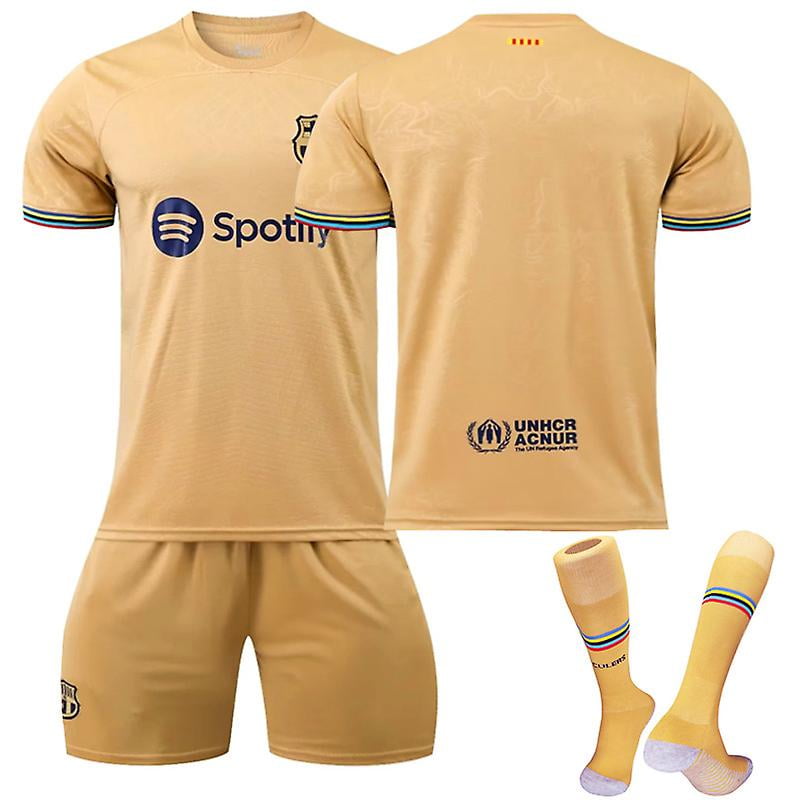ウェア FC Barcelona 2022-2023 Away Jersey M Fc Barcelona Away Jersey 2022/23 Team Soccer Jersey 3-pieces