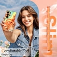 thumbnail image 7 of CASEFIV for Samsung Galaxy S26 Ultra Case,[Magnetic Invisible Stand][Military-Grade Drop Protection] Slim Glossy Marble Pattern Back Shockproof Protective Phone Cover,Orange Marble, 7 of 7