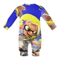 thumbnail image 6 of Splatoon Baby Long Sleeve Footless, Infant Playsuit Romper Jumpsuits for Boys Girls, 6 of 8