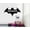 Black, variant on Decal ~ Bat Girl (Custom Name) Wall Decal Black, 13" x 23"
