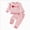 D245-Red, variant on 18-24 Months Toddler Girl Clothes Set Long Sleeve Sweatshirt Pullover Top Pants 6-12 Months 12-24 Months 2T 3T 4T 5T 6T 7T 8T 9T Children,Pink Outfit