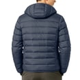 thumbnail image 6 of Cethrio Boys Puffer Jackets Size 14-16, Warm Casual Long Sleeve Zip up Winter Outerwear with Pockets Gray, 6 of 6