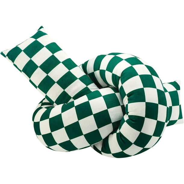 Super Chilled Knot Pillow Large Decorative Throw Pillow Long Throw