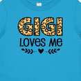 thumbnail image 4 of Inktastic Gigi Loves Me Grandchild Leopard Boys or Girls Baby T-Shirt, 4 of 5