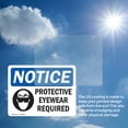 thumbnail image 6 of (2 Pack) Protective Eyewear Required Sign, 6 of 7